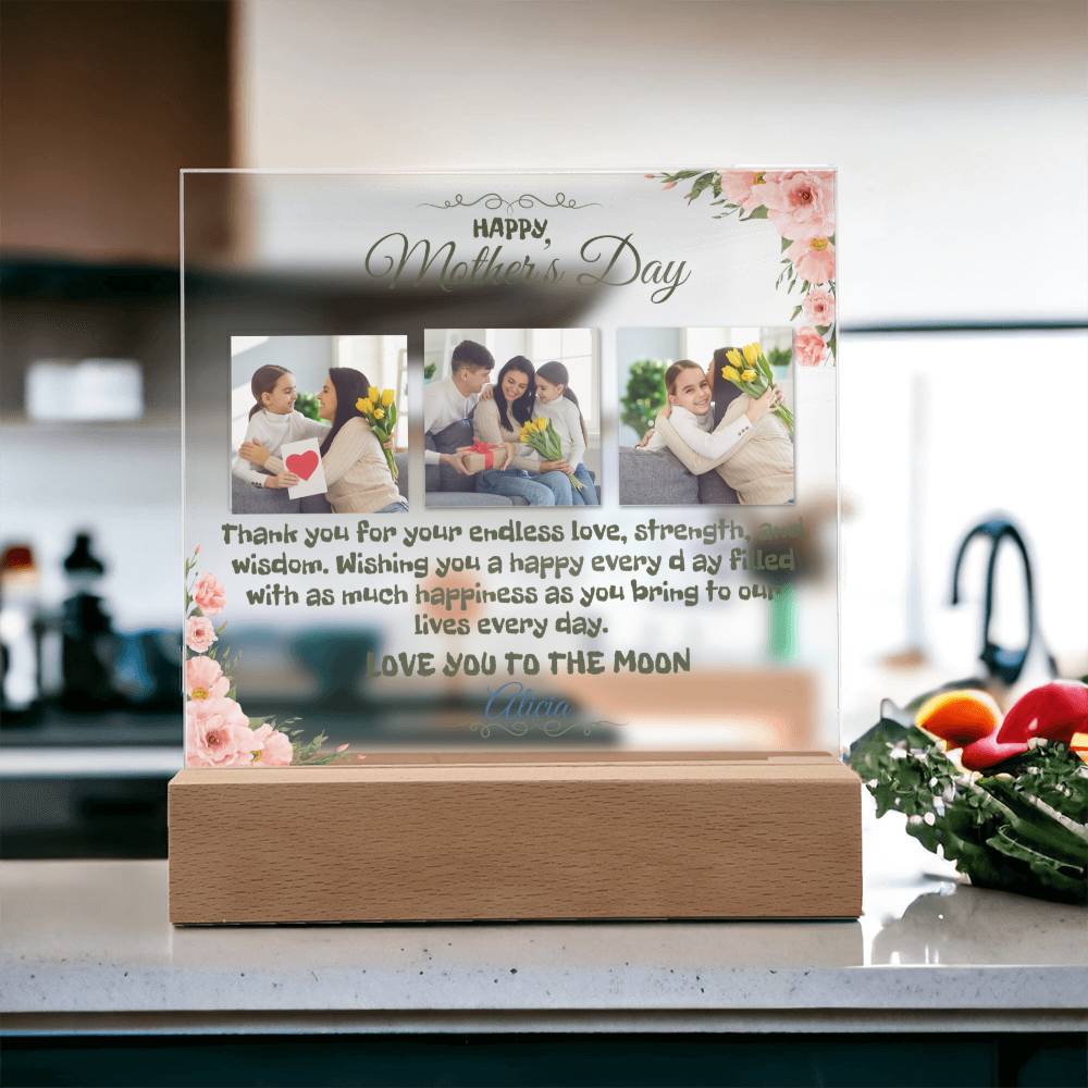 Mother's Day Acrylic Costom Plaque