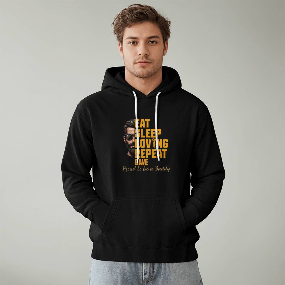 Custom Unisex Love T-Shirt Hoodie for Dad