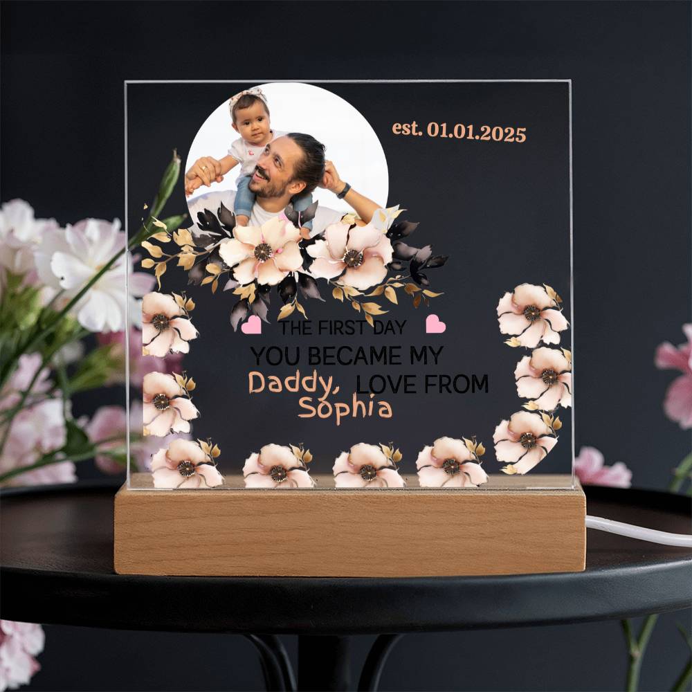 A Love Acrylic Plaque for Dad