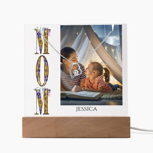 A Custom Keepsake Acrylic Bundle Gift for Mom