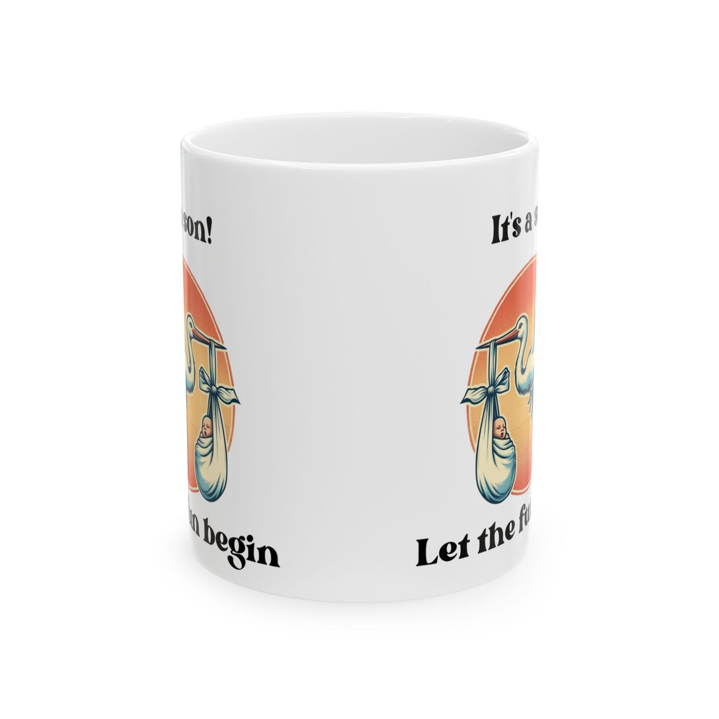 Ceramic Mug, 11oz