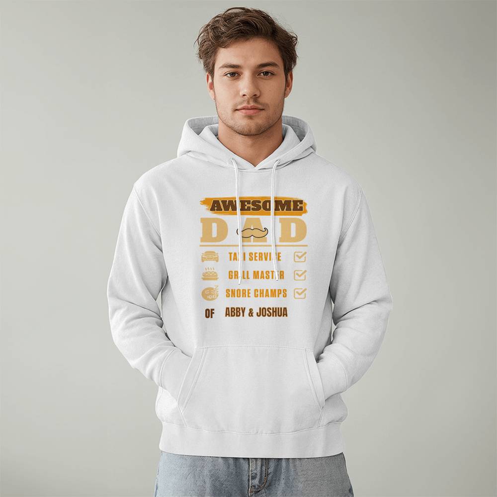 CUSTOM Unisex Pullover Hoodie Tank Top AND TSHIRT for Dad
