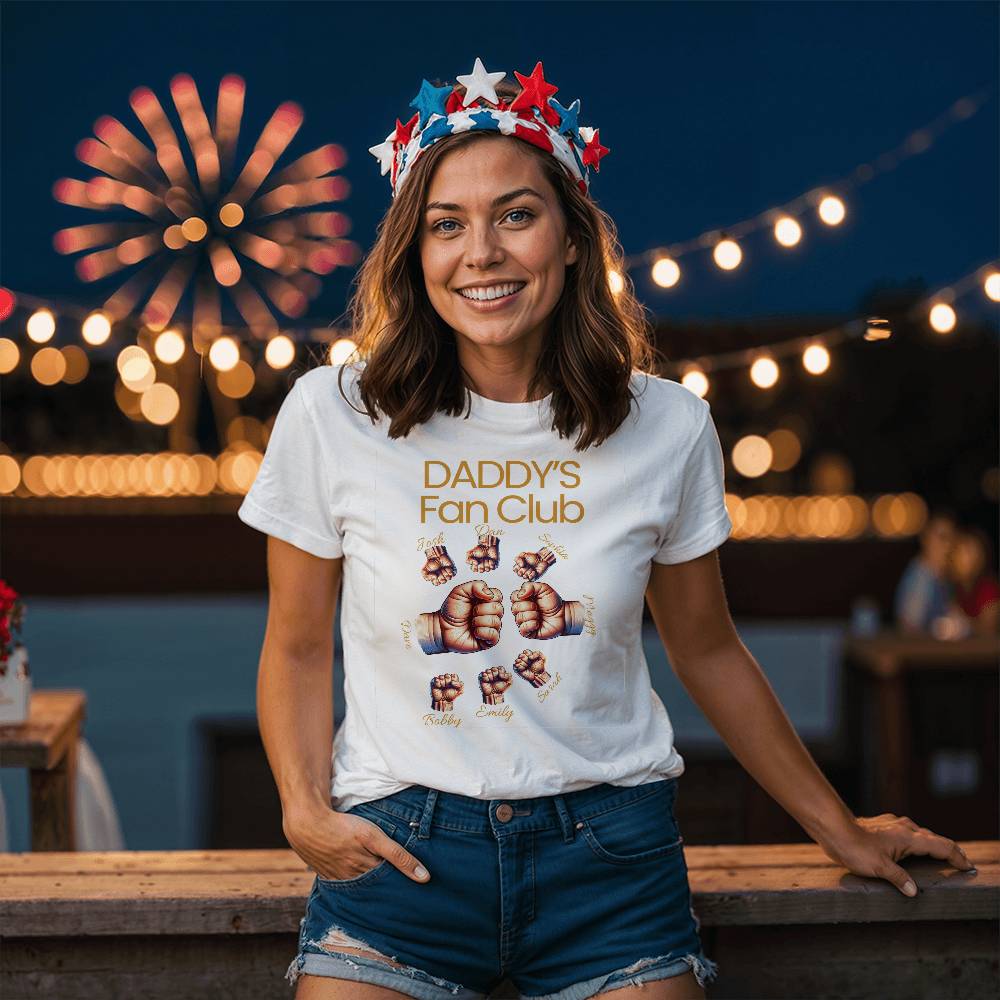 Daddy's Fan Club Family Bundle Crewneck Tees