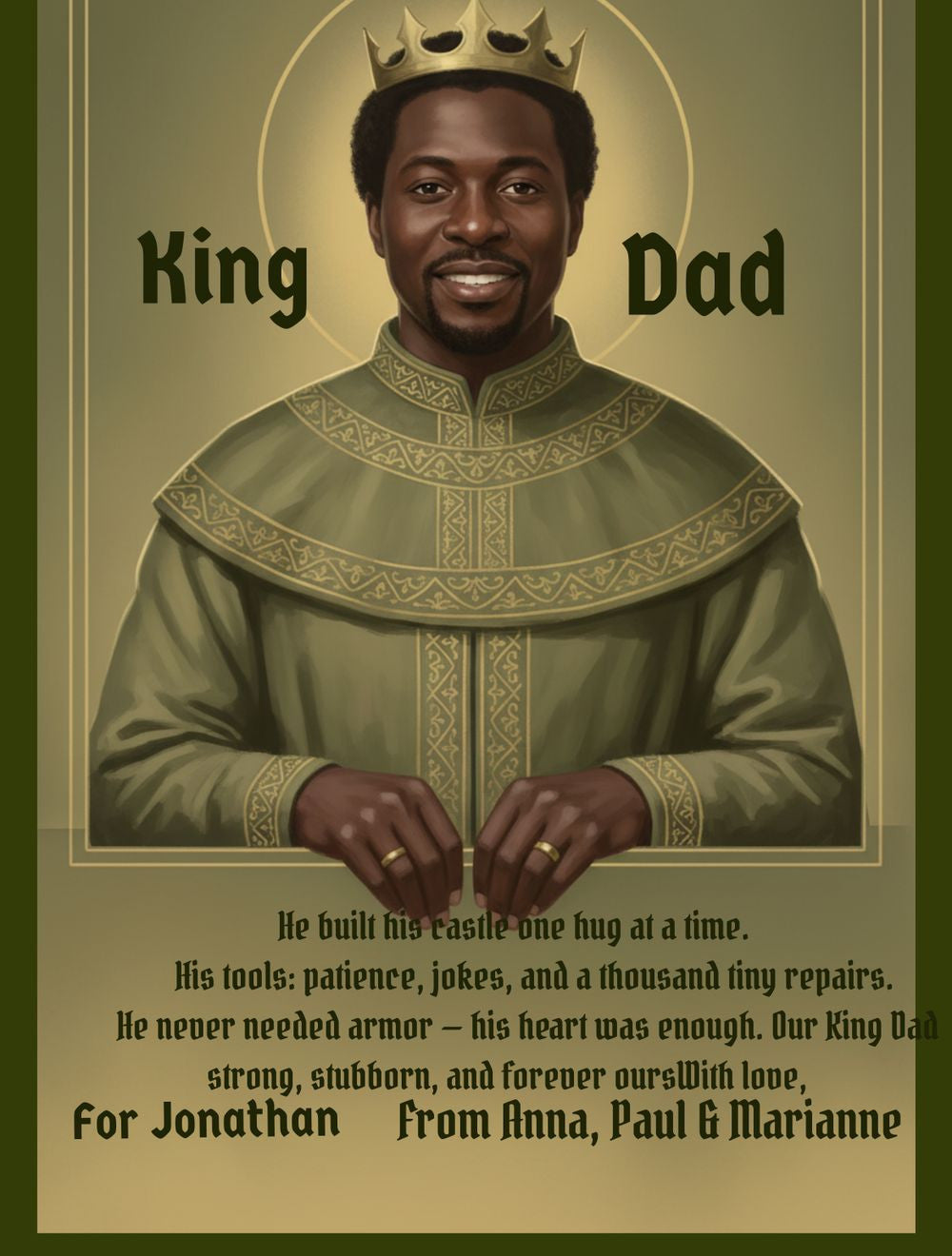 Queen Mom / King Dad Custom Royal Portrait Blanket – Upload Photo & Get Live Preview | Woven, Sherpa & Fleece
