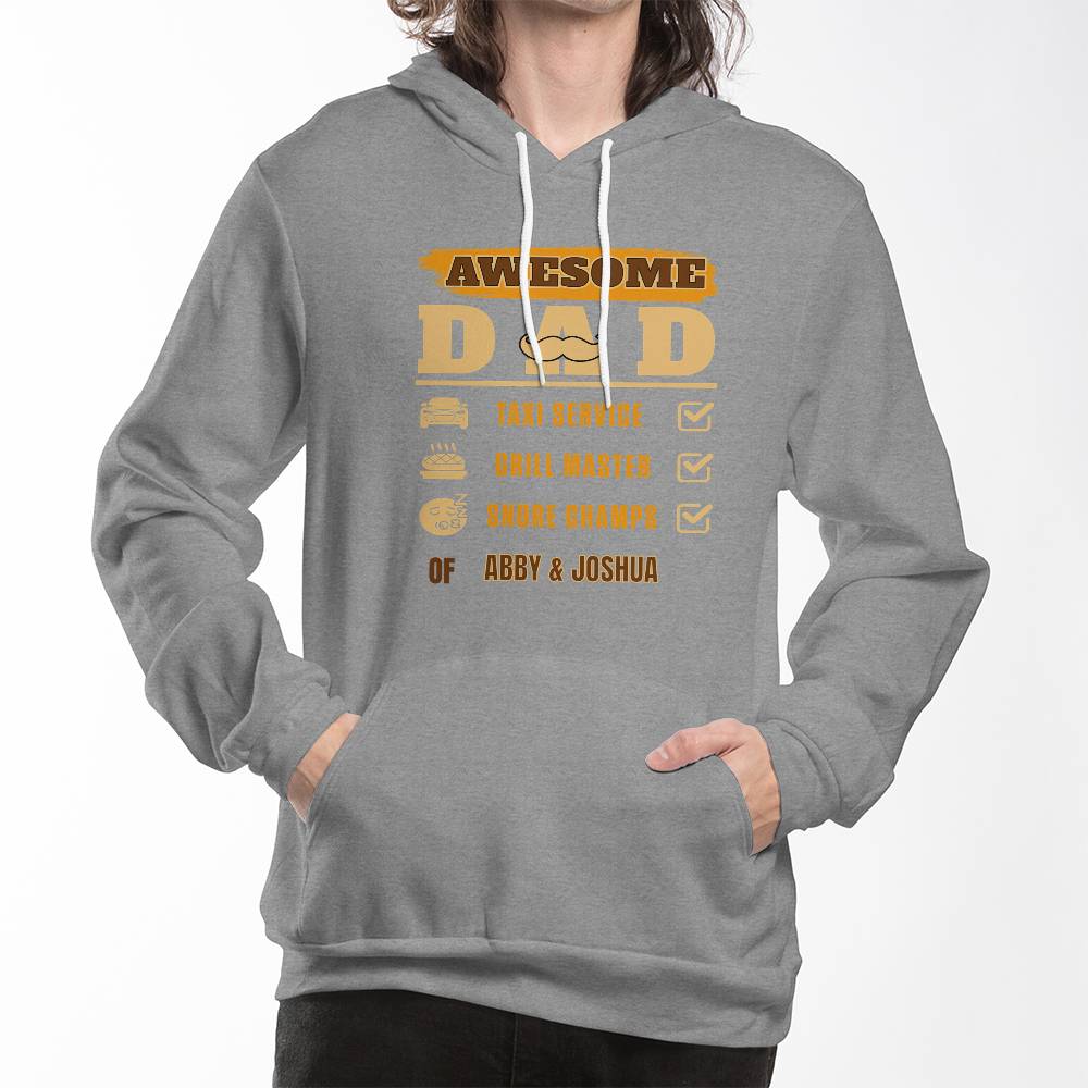CUSTOM Unisex Pullover Hoodie Tank Top AND TSHIRT for Dad