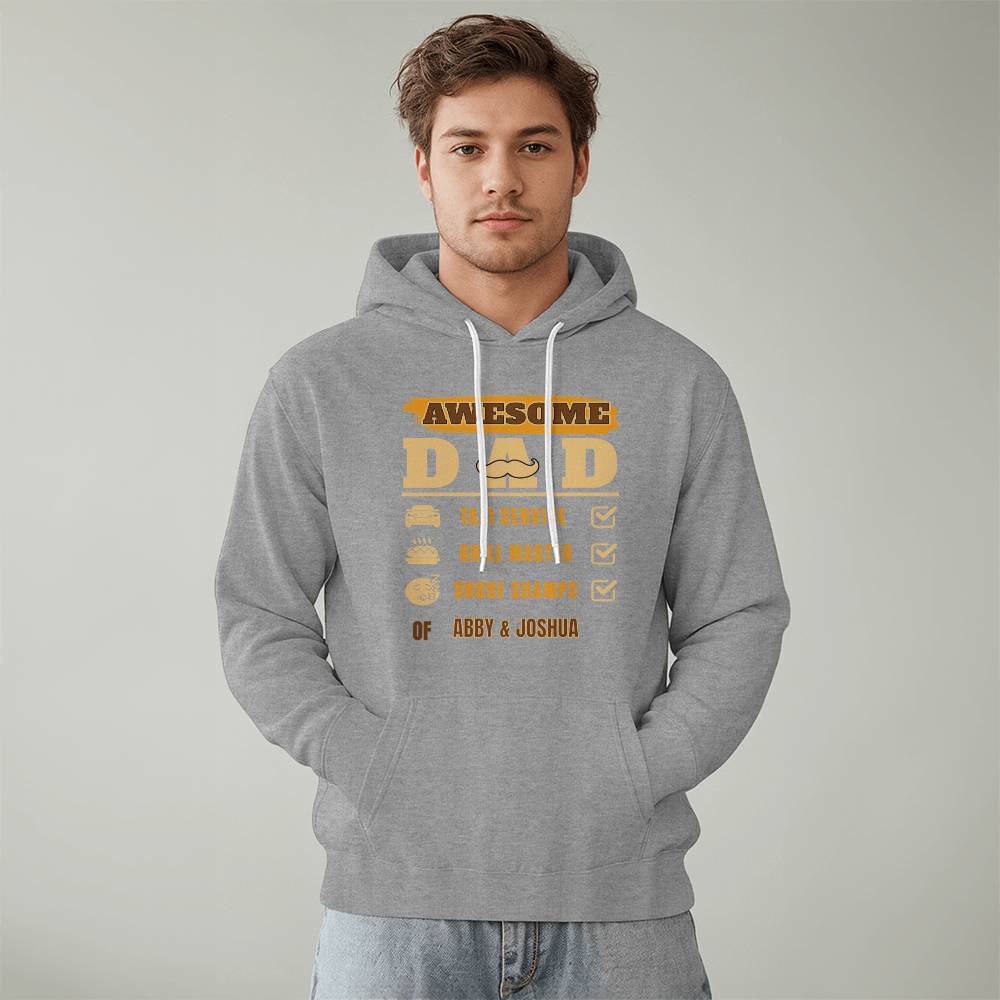 CUSTOM Unisex Pullover Hoodie Tank Top AND TSHIRT for Dad