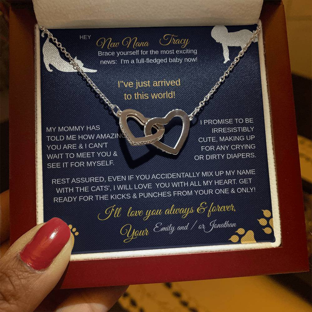 An I Love You Necklace for a New Nana,