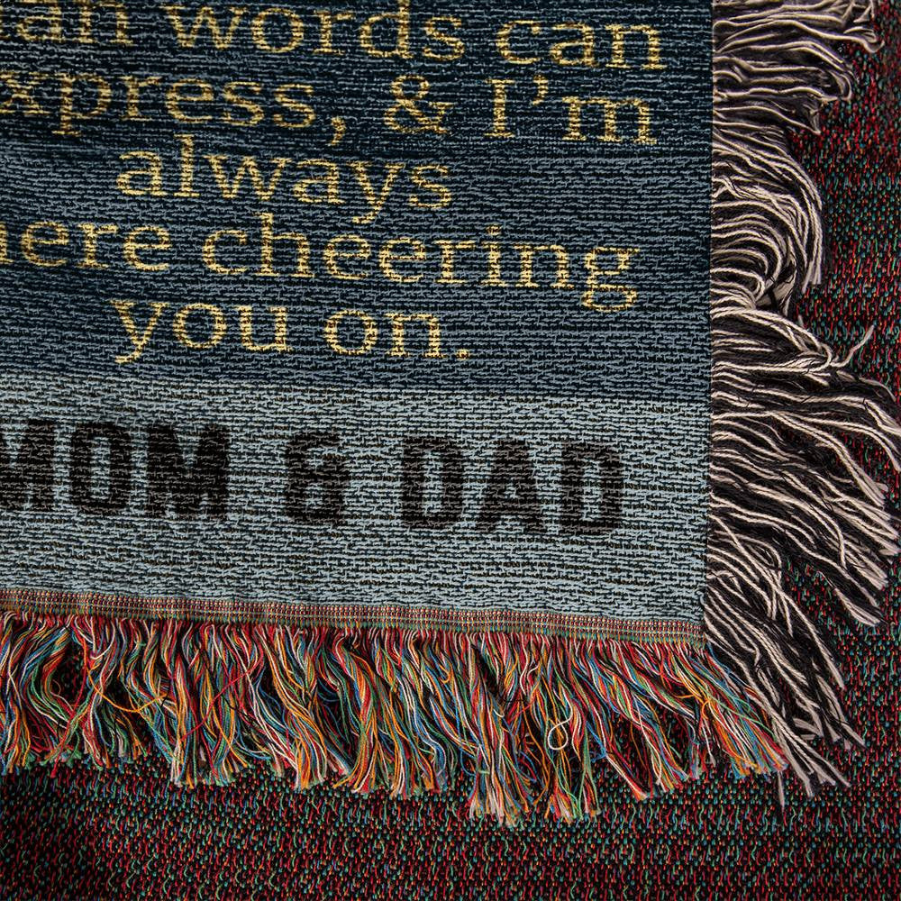 Heirloom Artwork Woven Blanket (Portrait)