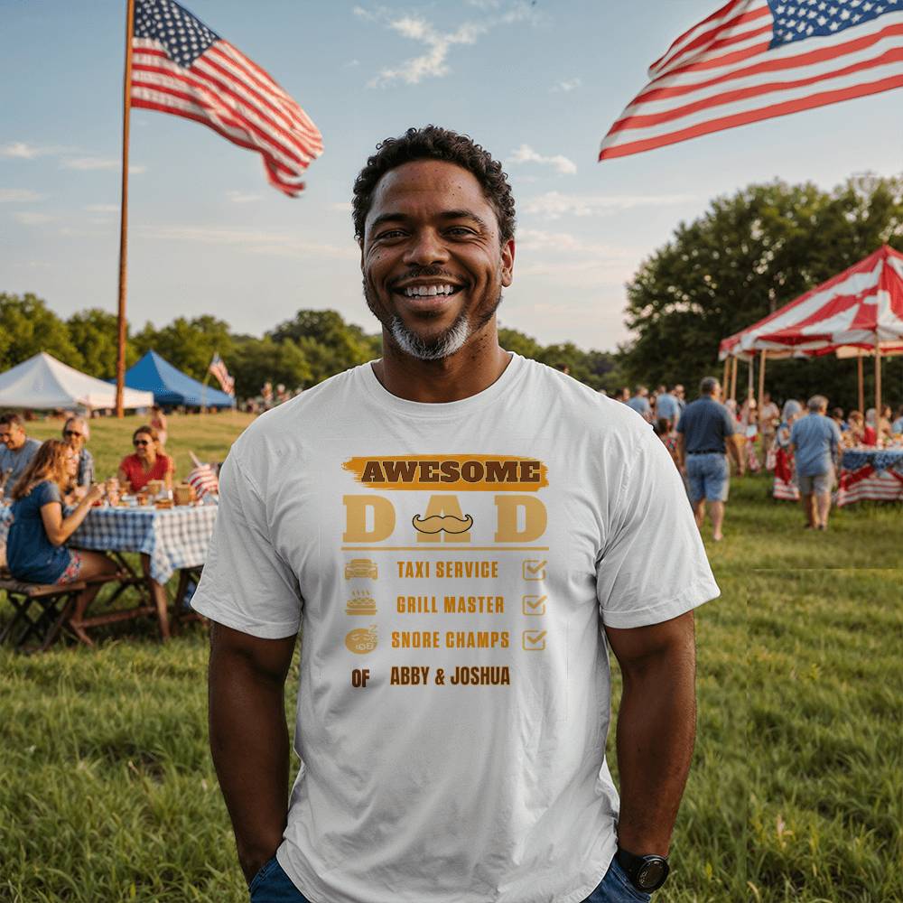 CUSTOM Unisex Pullover Hoodie Tank Top AND TSHIRT for Dad