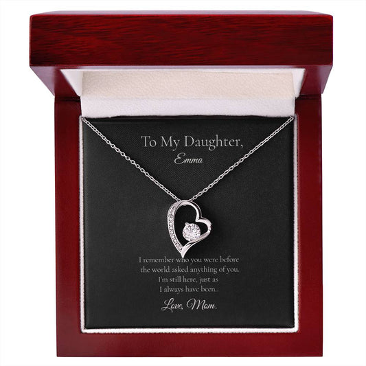 Forever Love Necklace (Rhodium ONLY) + Luxury Box