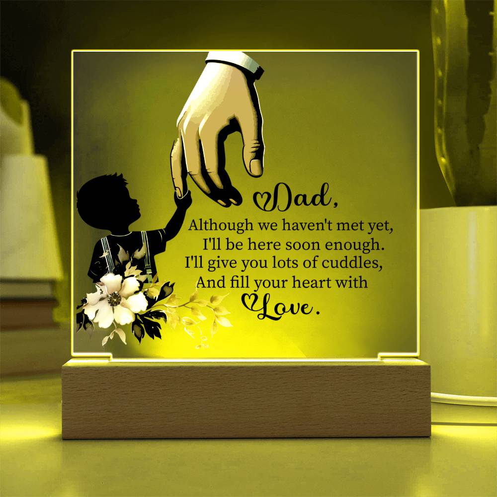 A Future Dad Acrylic Plaque