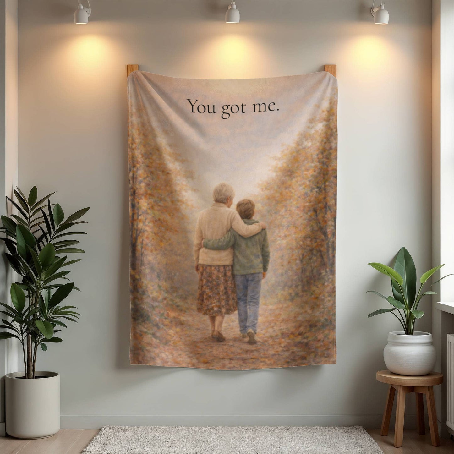 Sherpa Fleece Blanket (3:4)