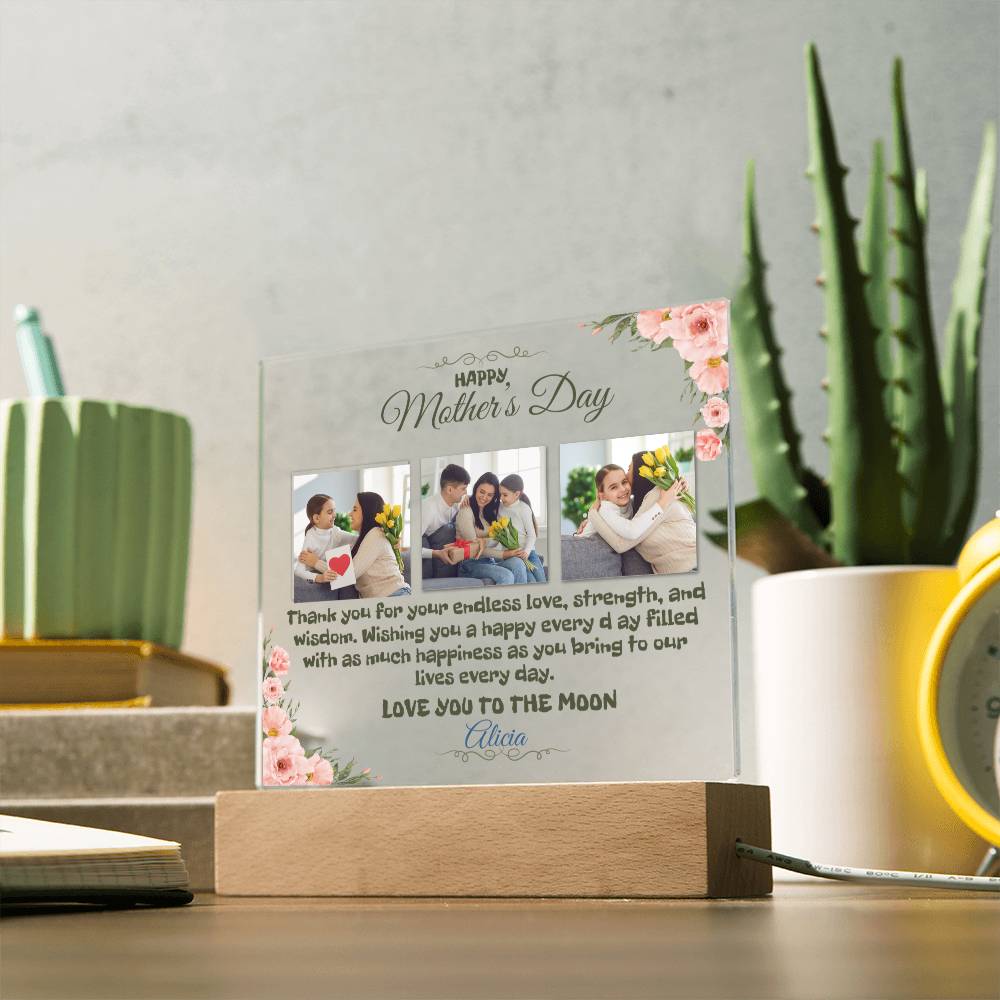Mother's Day Acrylic Costom Plaque