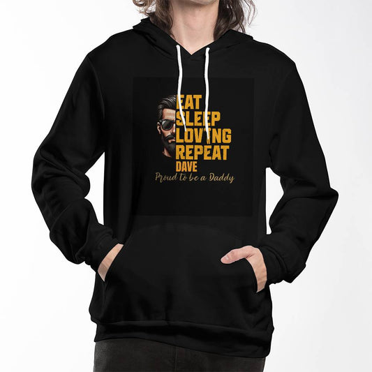 Custom Unisex Love T-Shirt Hoodie for Dad