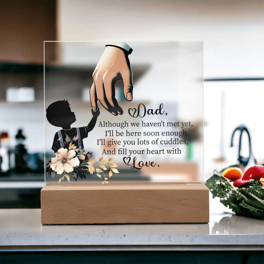A Future Dad Acrylic Plaque