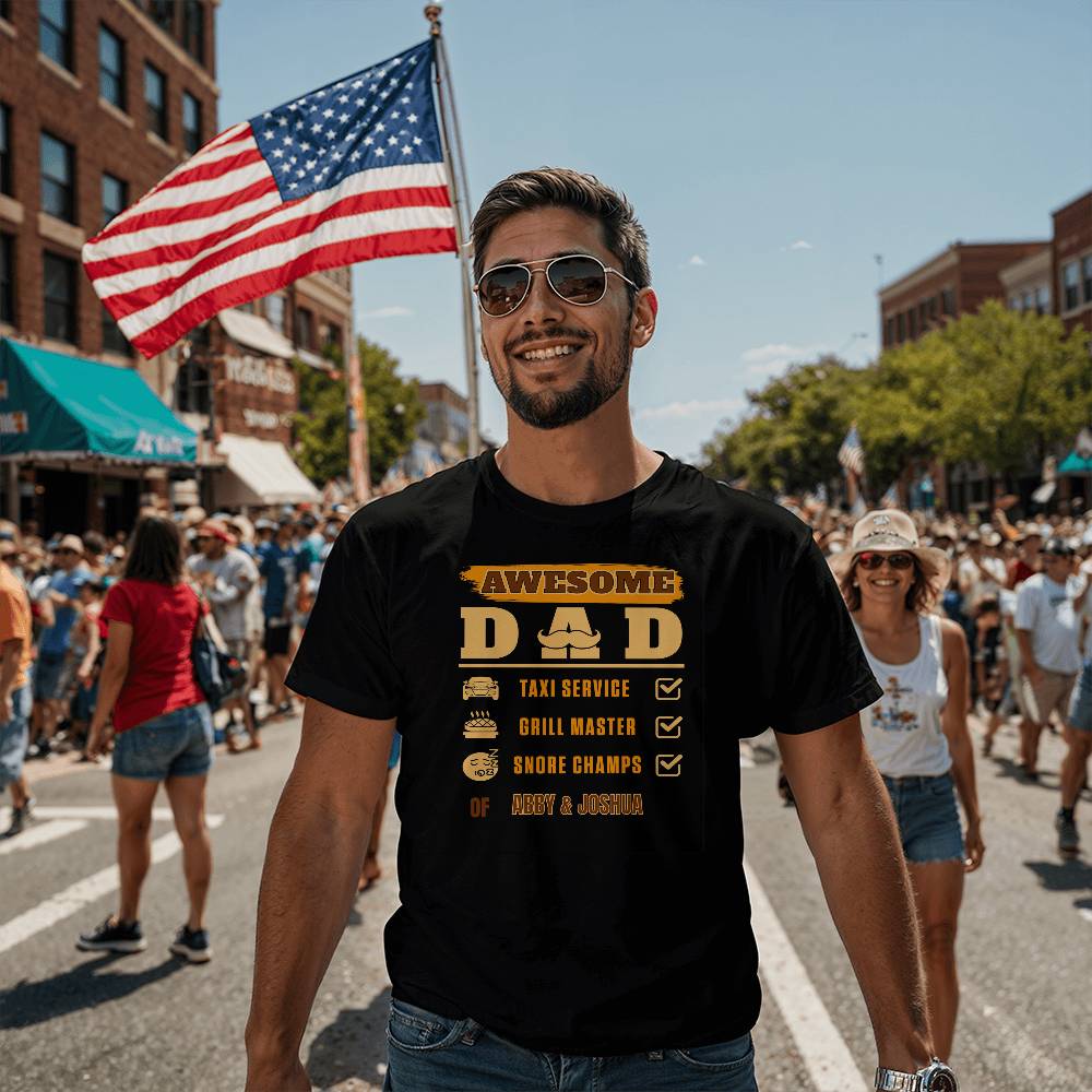 CUSTOM Unisex Pullover Hoodie Tank Top AND TSHIRT for Dad