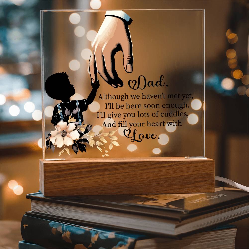 A Future Dad Acrylic Plaque