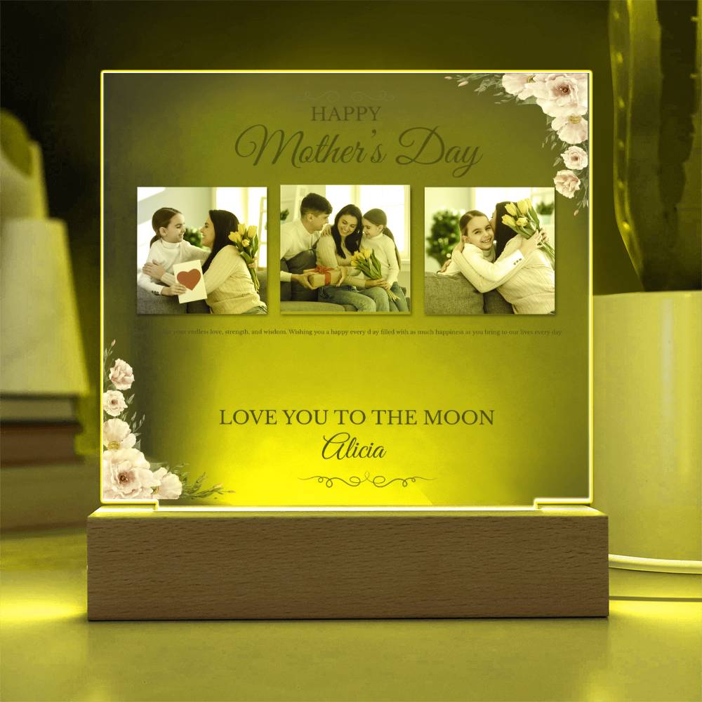 Mother's Day Acrylic Love Custom Plaque