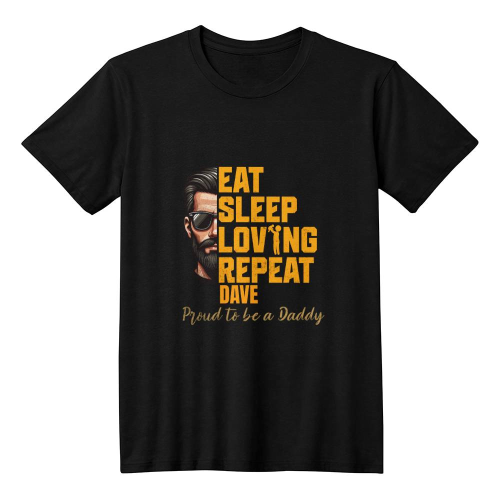 Custom Unisex Love T-Shirt Hoodie for Dad