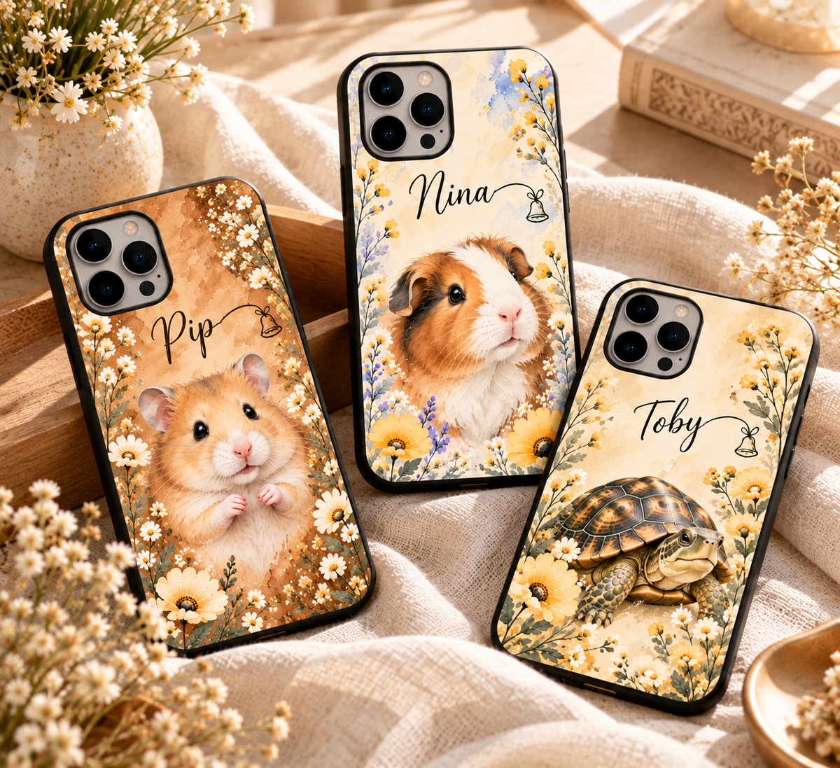 Pet Portrait for Shopify Tough Phone Cases