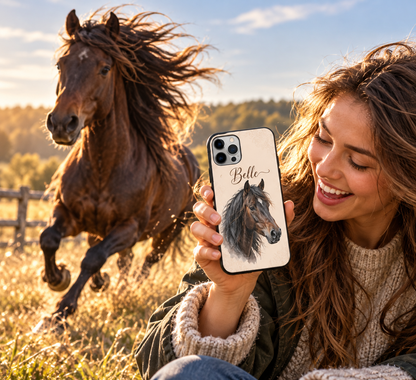 Pet Portrait for Shopify Tough Phone Cases