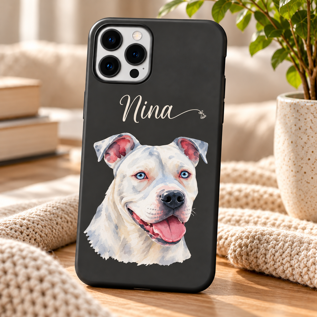 Pet Portrait for Shopify Tough Phone Cases
