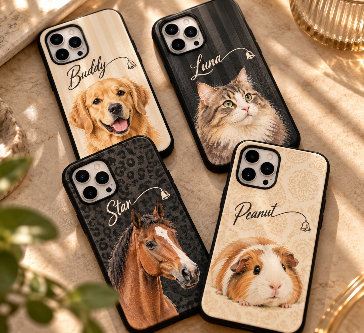 Pet Portrait for Shopify Tough Phone Cases