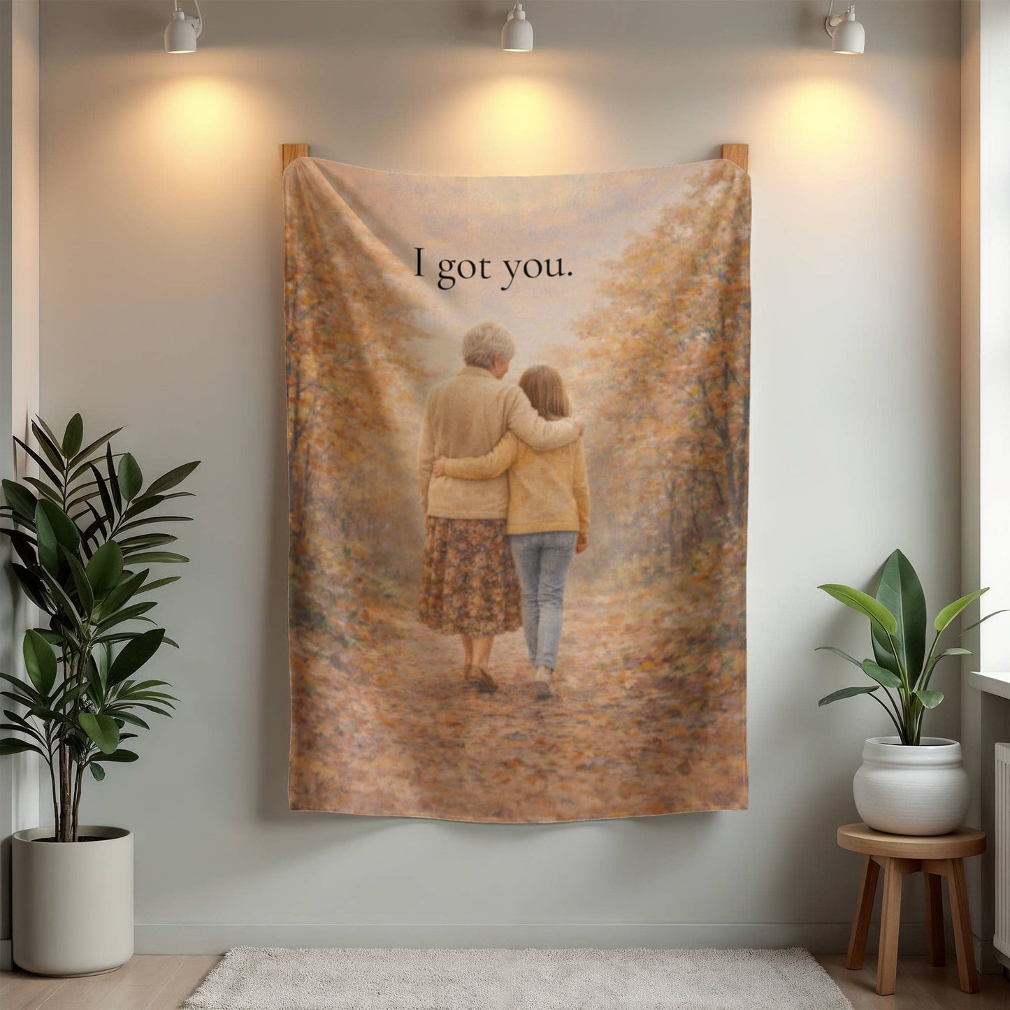 Sherpa Fleece Blanket (3:4)