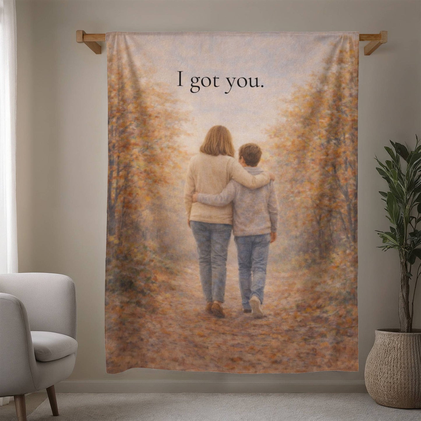 Sherpa Fleece Blanket (3:4)