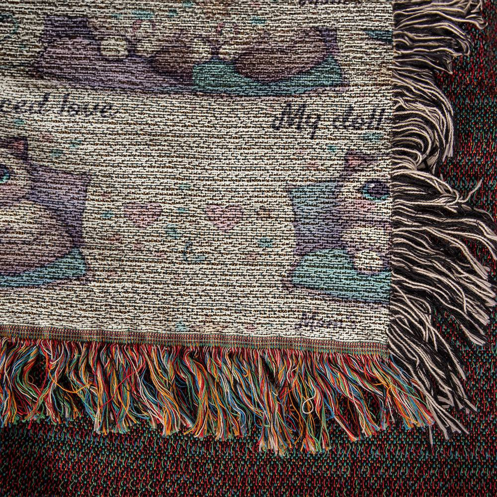Heirloom Artwork Woven Blanket (Portrait)