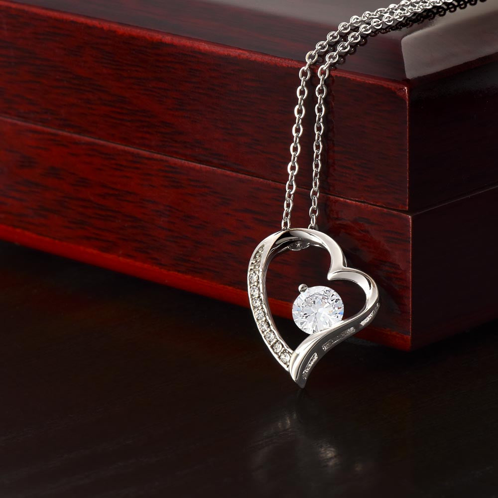 Forever Love Necklace with On Demand Message Card