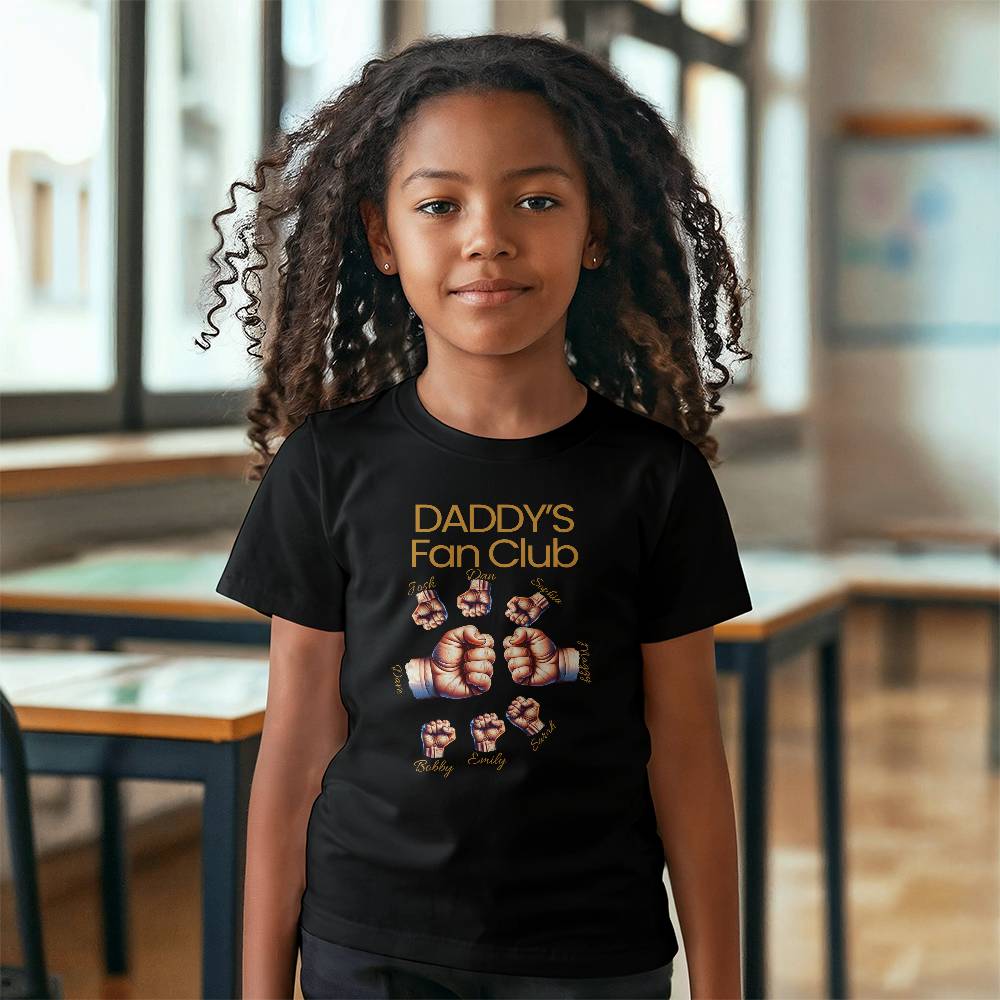 Daddy's Fan Club Family Bundle Crewneck Tees