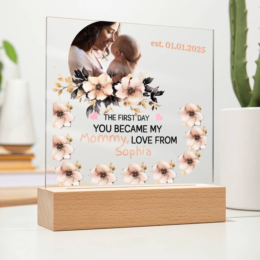 A Love Acrylic Plaque for Mom