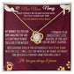 New Cat Nana Grandmom Birthday Announcement, Gift | Baby Arrival News from Daughter Son, Personalized Necklace, Heartfelt Funny Message Card.