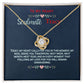 For Wife, Girlfriend, Partner, Sweetheart Gift | Love Gift from Husband, Boyfriend, Personalized Necklace for Wife, Heartfelt Message Card.