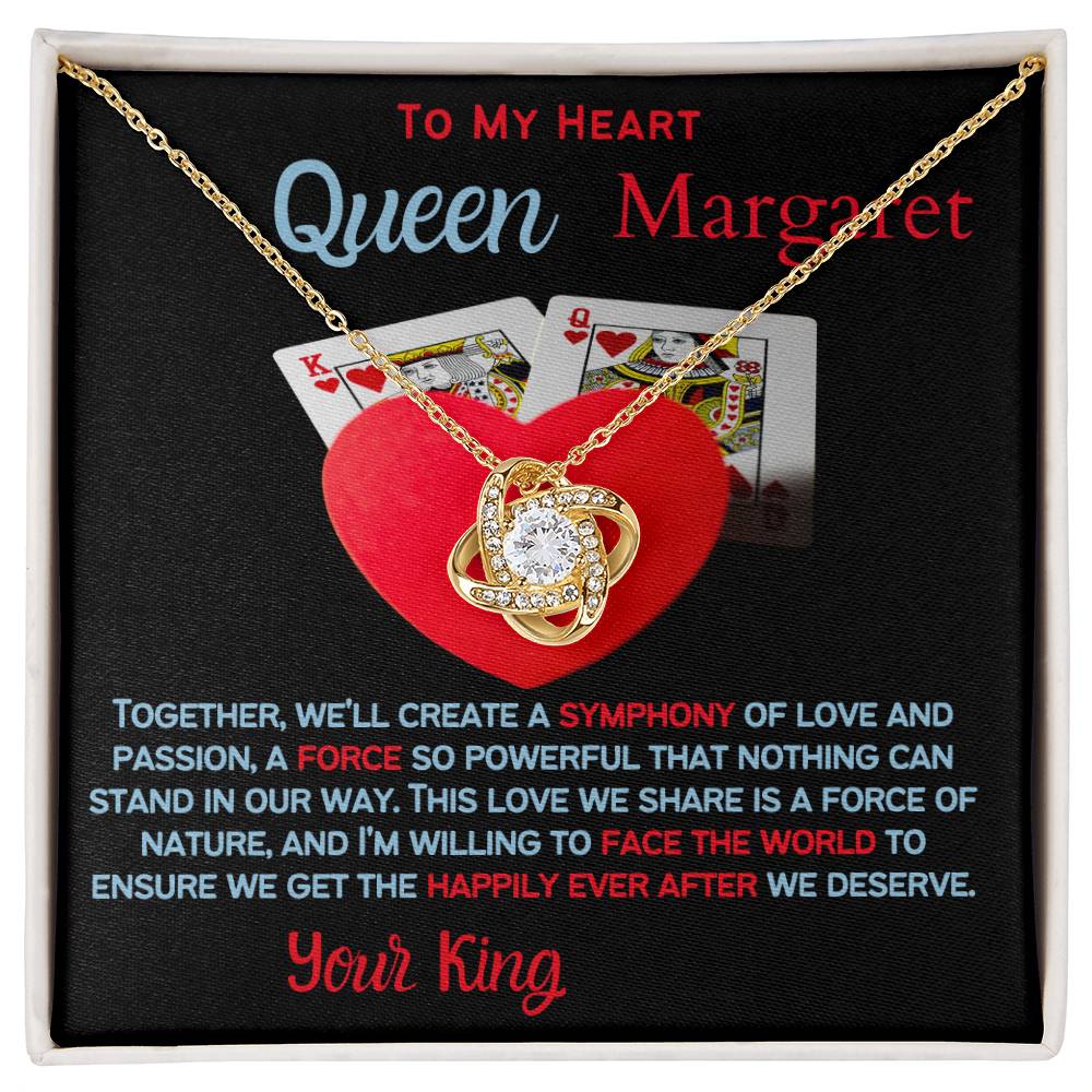 Wife, Girlfriend, Partner, Sweetheart Gift | Love Present from Husband, Boyfriend, Personalized Necklace for Wife with Heartfelt Message Card.