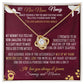 New Dog Nana Grandmom Birthday Announcement, Gift | Baby Arrival News from Daughter Son, Personalized Necklace, Heartfelt Funny Message Card.