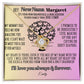 New Cat Grandmom Birthday News, Gift | Baby Arrival Announcement from Daughter Son, Family Tree Personalized Necklace, Heartfelt Funny Message Card.