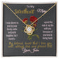 For Wife, Girlfriend, Partner, Sweetheart Gift | Love Gift from Husband, Boyfriend, Personalized Necklace for Wife, Heartfelt Message Card.