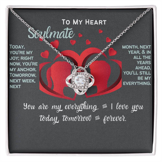 Wife, Girlfriend, Partner, Sweetheart Gift | Love Present from Husband, Boyfriend, Personalized Necklace for wife with Funny message card.