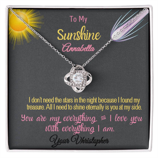 Wife, Girlfriend, Partner, Sweetheart Gift | Love Present from Husband, Boyfriend, Personalized Necklace for wife with Funny message card.