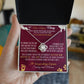 New Dog Nana Grandmom Birthday Announcement, Gift | Baby Arrival News from Daughter Son, Personalized Necklace, Heartfelt Funny Message Card.