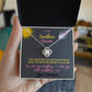 Wife, Girlfriend, Partner, Sweetheart Gift | Love Present from Husband, Boyfriend, Personalized Necklace for wife with Funny message card.