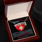 Wife, Girlfriend, Partner, Sweetheart Gift | Love Present from Husband, Boyfriend, Personalized Necklace for Wife with Heartfelt Message Card.