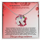 Necklace for Grandmother, Baby's Foot