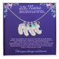 Necklace for Grandmother, Baby's Foot