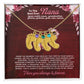 Necklace for Grandmother, Baby's Foot
