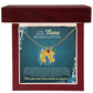 Necklace for Grandmother, Baby's Foot