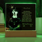 Personalized Halloween Acrylic Plaque for a Dog Mom, a Portrait of Your Dog Dressed Up as a King with Customizable face. Funny and Sentimental Gift from a Husband, Children and Dog, a Table Home Décor Lamp.