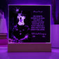 Personalized Halloween Acrylic Plaque for a Dog Mom, a Portrait of Your Dog Dressed Up as a King with Customizable face. Funny and Sentimental Gift from a Husband, Children and Dog, a Table Home Décor Lamp.